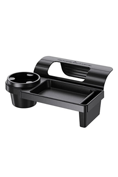 Choice صندوق منظم متعدد الوظائف للسيارة باللون الأسود مع جيب تخزين للنافذة ال...