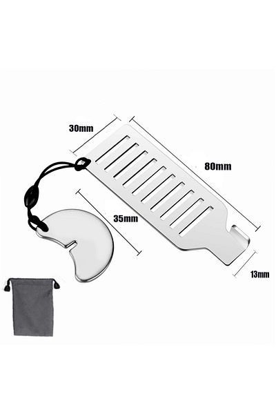 Choice Safety Anti-theft Door Blocker Portable 8cm Stainless Steel Safe Security Tool For Home Privacy H...