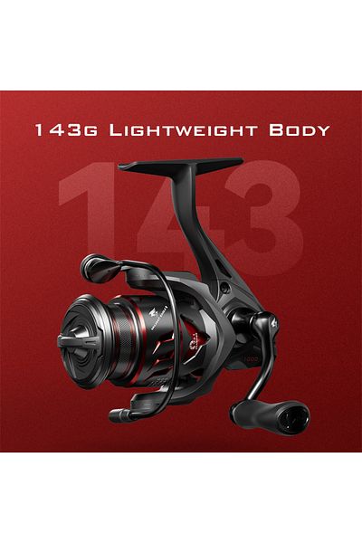 Choice بكرة دوارة من سلسلة 1000 Kastking Black Valiant Eagle Ii Spin Finesse System بوزن 4.5 كجم وقوة سحب قصوى 7bb و1rb