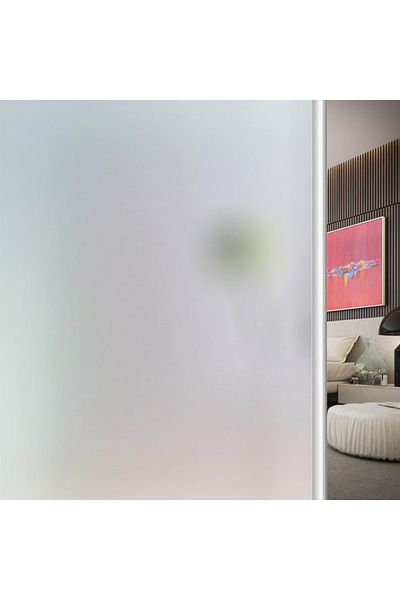 Choice 45x100 cm F Frosted Self Adhesive Glass Window Film Privacy Protection Vinyl for Stained Glass Windo