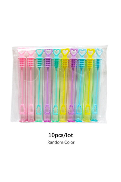 Choice 10 قطع مزيج 10 قطع أنبوب الفقاعات الصغيرة باللون الأبيض والوردي وزجاجا...