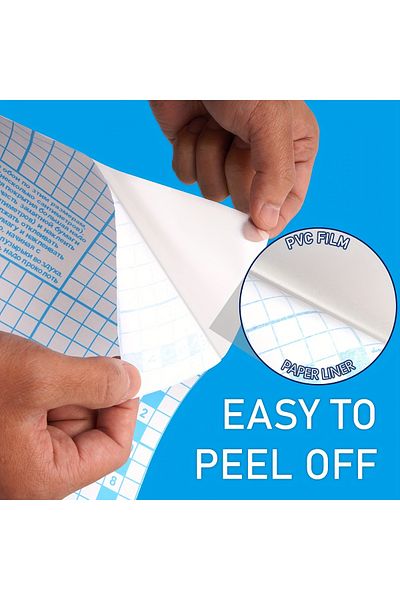 Choice 1 Pack Clear Contact Paper Roll For Books, 17.5 In X 5 Ft Clear Self Adhesive Book Cover Paper Prote