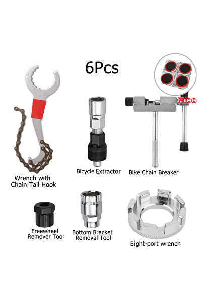 Choice 6 قطع من أدوات إصلاح الدراجات، مجموعتان من أدوات إصلاح الدراجات، قاطع ...