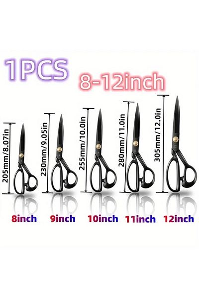 Choice 12inch Zexef Professional Tailor Scissors Cutting Scissors Vintage Stainless Steel Fabric Leather Cu