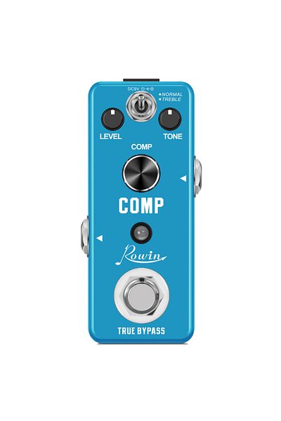 Choice Rowin Guitar Compressor Pedal for Analog Compression Effect Pedal Ultimate Comp Guitar Effects fo...