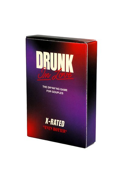 Choice Light Grey Drunk In Love X-rated Even Hotter Drinking Game For Couples 50 Cards Fun Date Night