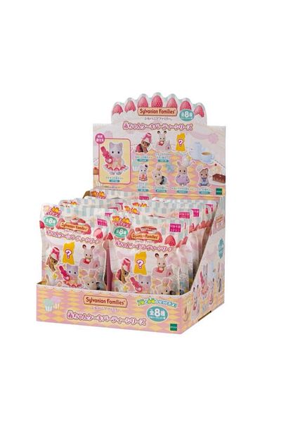 Choice 16 قطعة من شخصيات الأنمي من Nobox Sylvanian Families، كعكة سحرية، حقيبة عمياء، Ternurines Sylvanian Families