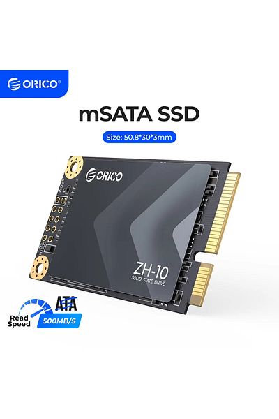 Orico ZH10 mSATA SSD SATA III 6Gbps 3D NAND Internal Solid State Drive 128GB 256GB 512GB 1TB for ...