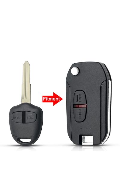 KEYYOU Model 1 Left Blade For Mitsubishi Pajero Sport Outlander Grandis Asx Mit11/mit8 Blade 2/3 But