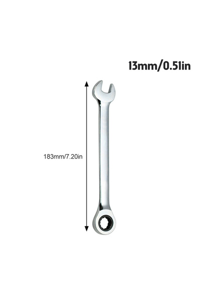 Aideepen مفتاح ربط سقاطة 13 مم، مفتاح ربط مركب، حلقة تروس، أداة 6-7-8-9-10-11...