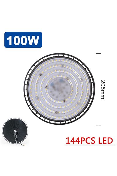 Si Solar Cold Light 100w Super Bright Led Industrial Lighting Garage Lights 100w 150w 200w High Bay Light Ip6