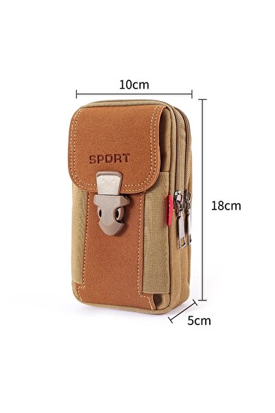 Choice1 حقيبة حزام برتقالية للرجال، حقيبة هاتف محمول، حقيبة جراب هاتف، حقيبة ...