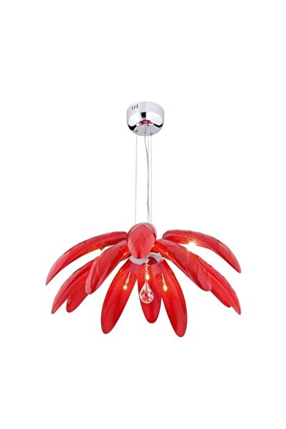 Özcan Aydınlatma Özcan Arenga Kırmızı Sarkıt 5332-06 (teşhir Ürünüdür)