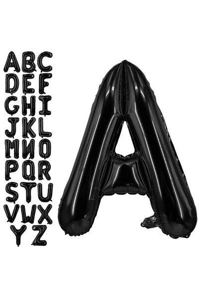 Choice I 40inch black 40Inch Letter Balloon Big Huge Foil Helium for Birthday Graduation ShowrParty Decorat