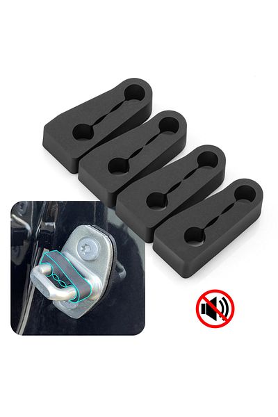 Choice 4pcs Car Door Lock Sound Deadener Damper Buffer For Peugeot 208 308 508 2008 3008 For Citroen C3 ...