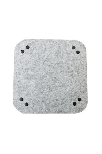 Choice Light Grey Felt Multi-function Storage Box Dice Box Trpg Tool, Board Game Pad