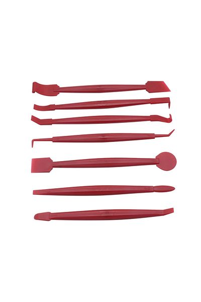 Choice Red 7pcs Set Car Film Wrap Tool Kit Car Vinyl Wrap Window Tint Film Tool Kit Vehicle Stickers Instal