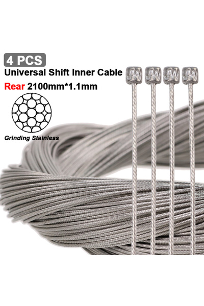 Choice 4 قطع من كابلات فرامل ناقل الحركة HEPPE للدراجات مقاس 2100 مم من الفول...