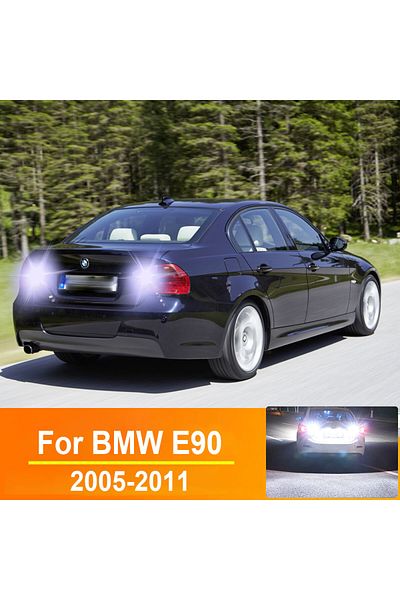 Choice لموديلات 2005-2011، قطعتان من مصابيح LED للرجوع للخلف لسيارة BMW الفئة الثالثة E90 2005 2006 2007 2008 2009 2010 2011