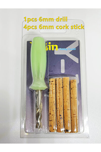 Choice مجموعة مثقاب الفلين 6 مم أدوات صيد سمك الشبوط أدوات ثقب كرة الفلين مثق...