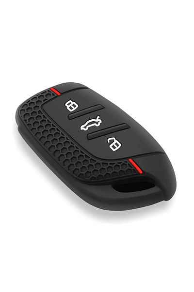 Choice Red For Mg 4 2023 Mg4 Ev Mg Hs Gt Zs Ev Zx Mg5 Mg6 3 Buttons Silicone Fob Key Cover Case Keychain Fo