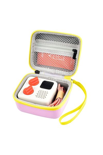 Choice Pink Case Compatible With Yoto Mini Kids Audio & Music Player. Storage Holder Carrying Bag For Child