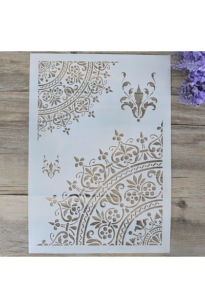 Choice A4 Size 21 By 29.7cm A4 Diy Craft Mandala Stencil For Wall Painting Scrapbooking Stamping Album Deco