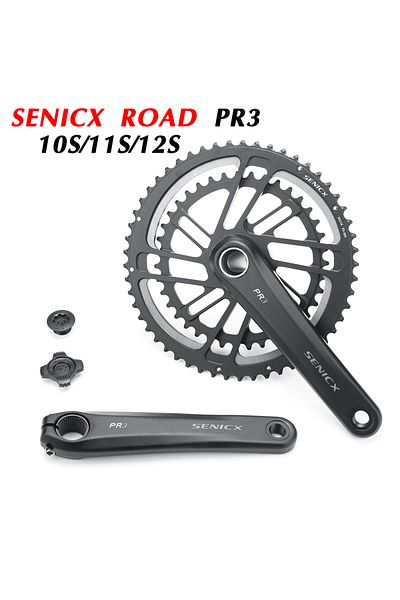 SENICX 36-52T 165mm SENICX Road Bike 2x10 /11/12 Speed Crank Chainring WHEEL 50-34T 53-39T 36-52T 30-46T Do