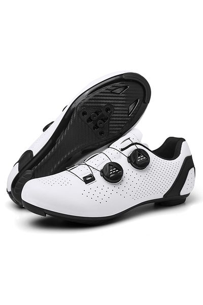 Choice 42 T168 white road MTB Cycling Shoes Men Sports Dirt Road Bike Shoes Flat Speed Cycling Sneakers Fla