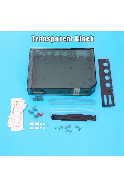 Choice Trn Black Trn Black For Wii Full Case Cover Housing Shell With Buttons For Nintend Wii Transparent H