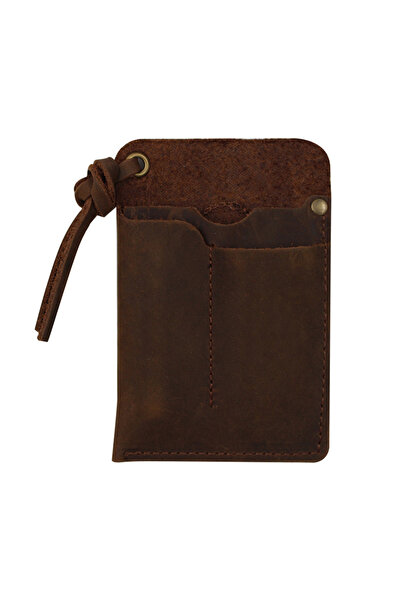 Choice Brown Genuine Leather EDC Organizer Sheath Handmade Tactical Tool Pouch Holster with Belt Clip Stora