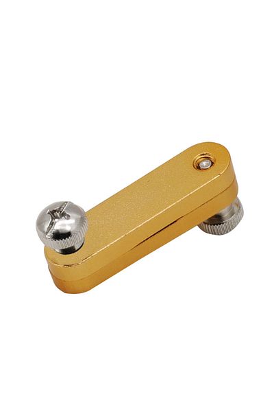 Choice Yellow Steel Ruler Positioning Block Stop Carpentry Scriber Line Marking Gauge For Ruler Woodworking
