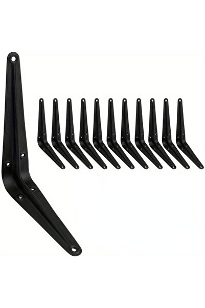 choice2 10PCS 5x6inch 10PCS Shelf L-Brackets 8 Inch Floating Shelf Bracket He...