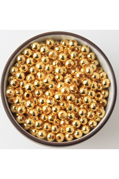 Choice 700 قطعة من خرزات المجوهرات الذهبية مقاس 3 مم، مصنوعة يدويًا، خرز معدن...