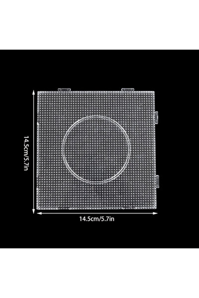 Choice A 2.6MM Practical PE Clear Square Melting Bead Large Pegboards Board C...