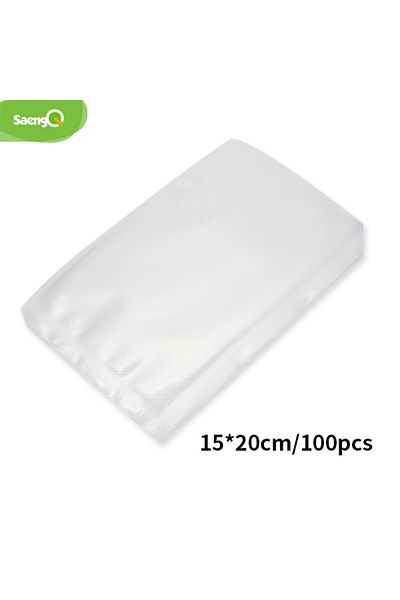 Choice 15-20cm 100pcs Saengq Kitchen Vacuum Bags For Food Vacuum Sealer Packing Machine Food Storage Bag Bp