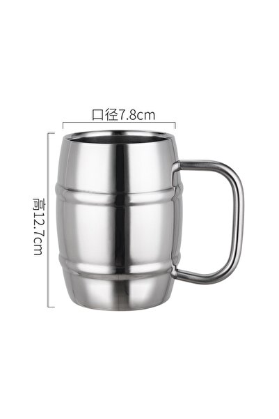 Choice 401-500 مل 500 مل 500/450 مل كوب بيرة مزدوج من الفولاذ المقاوم للصدأ ل...