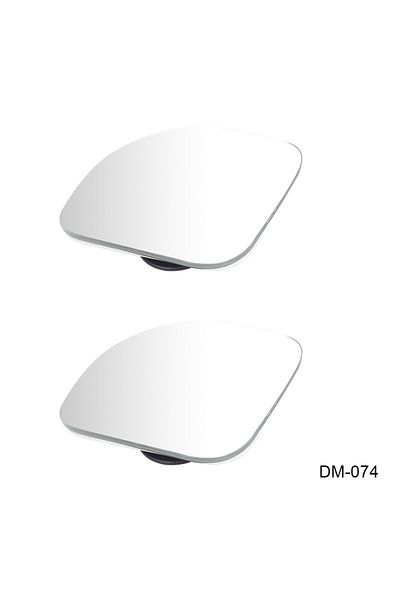 Choice A-2pcs 2pcs Car Mirror Wide Angle Car Blind Spot Mirrors 360° Adjustable Auxiliary Rearview Mirrors
