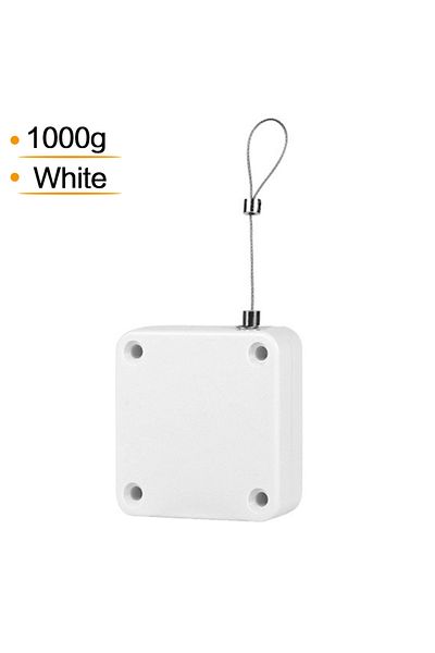 Choice 1000g-white Punch-free Automatic Sensor Door Closer - Suitable For Residential And Commercial Use -