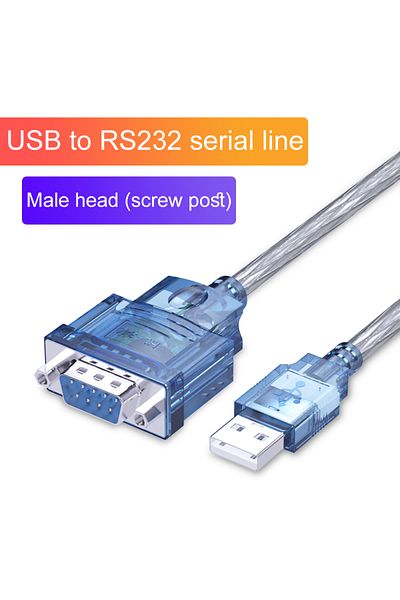 Choice كابل USB إلى Rs232 من Styleb بطول 0.8 متر ومنفذ COM تسلسلي ومحول Pda 9 Pin Db9 لجهاز الكمبيوتر Plc