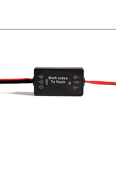 Choice 12V Both Strobe To Flashing Alternating Left/Right Strobe Flash Module Box For Fog Light LED DRL ...