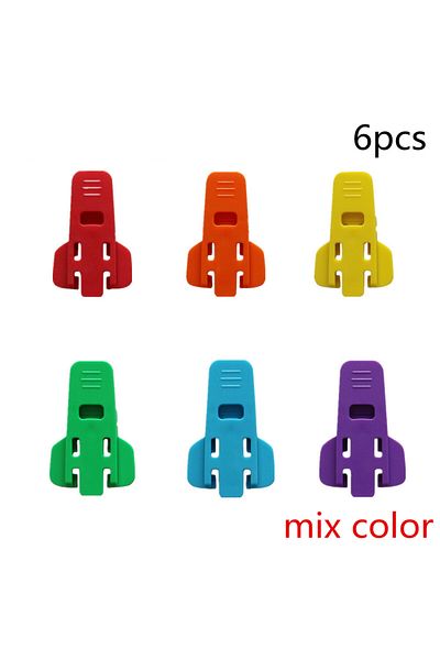 Choice 6pcs Mix Color Simple Portable Bottle Opener Reusable Easy Can Opener Sealed Drink Beer Cola Opener