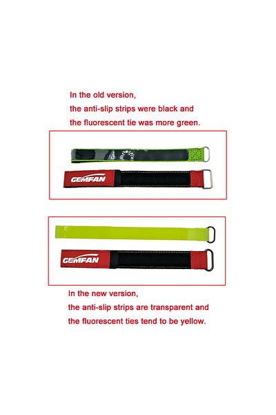 Choice 2 Pcs Green 16mm 2pcs Gemfan Battery Strap 250*16mm/250mm*20mm Mini Size Magic Strap Magic Tie Down