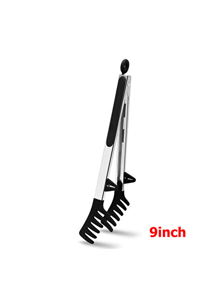 Choice B3 LMETJMA Kitchen Tongs Silicone Food Tongs Non Stick Cooking Serving Tongs For BBQ Salad Steak Pas