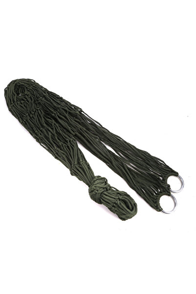 Choice أرجوحة خارجية عسكرية خضراء 2024 مع أحزمة أرجوحة وحبل نايلون وسجادة شبك...