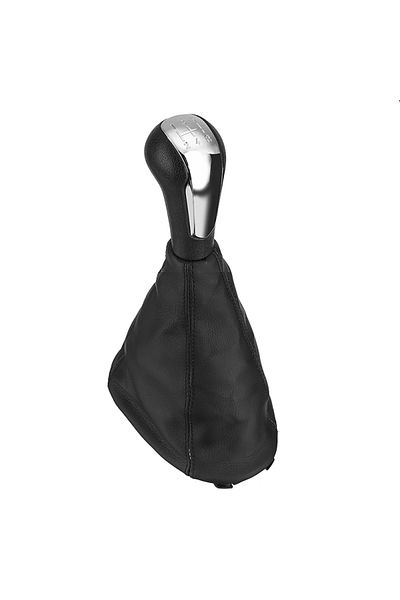Choice Chrome 5 Speed Car Manual Gear Shift Knob With Boot Shifter Lever For Chevrolet / Holden Barina Spar