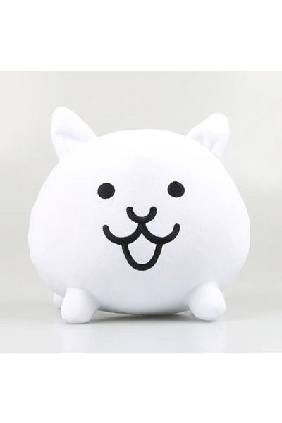 Choice 20cm White 20cm The Battle Cats Plush Toy Neko Stuffed Toy Cat Plush Doll Soft Animals Cute Cartoon