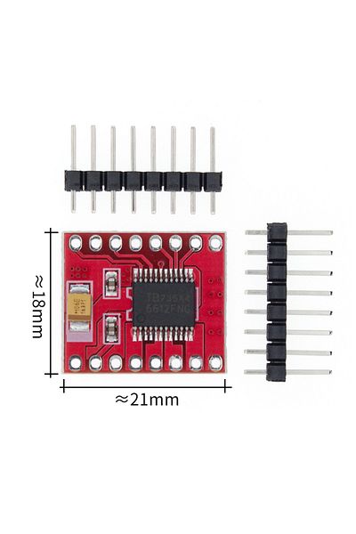 Choice Tb6612 Module Tb6612 Dual Motor Driver 1a Tb6612fng Microcontroller Better Than L298n
