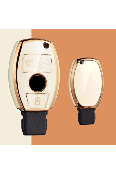 Choice White Only Case New Tpu Car Remote Key Case Cover Shell Fob For Mercedes Benz A C E S G Class Gla Cl