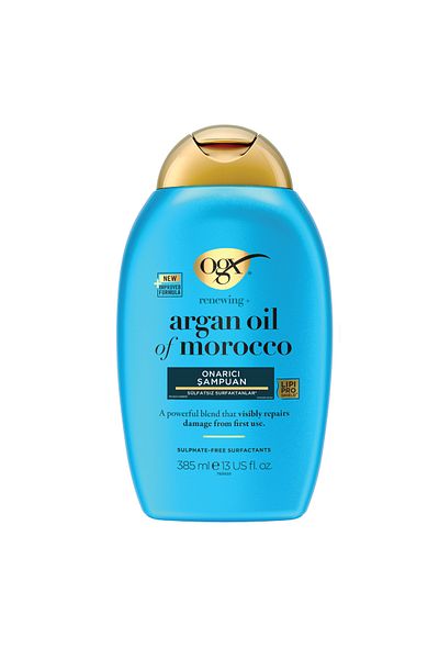OGX Morocco Argan Oil Extra Strong Sulfate-Free Shampoo - 385 ml